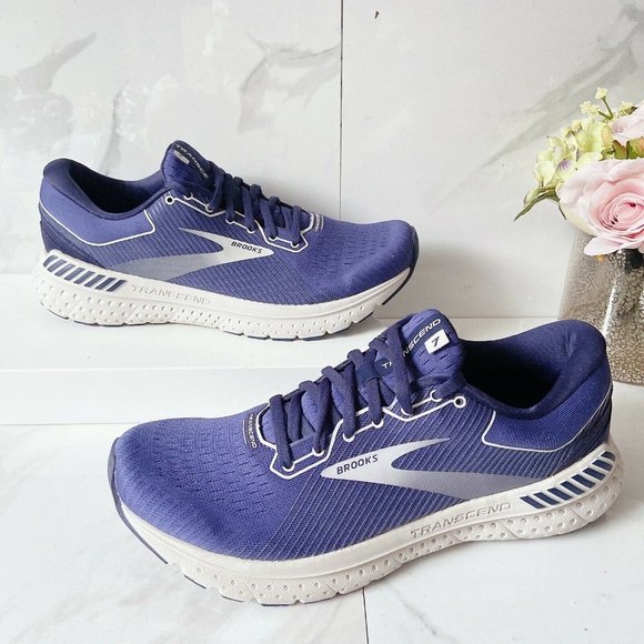 Brooks Other - Brooks Transcend 7 Mens Road Running Shoe Deep Cobalt Grey Navy Blue US 8.5 D